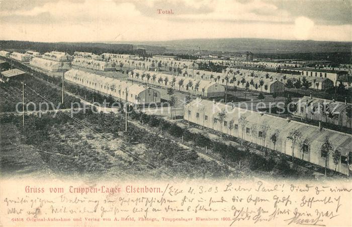 Elsenborn Truppen Lager Elsenborn