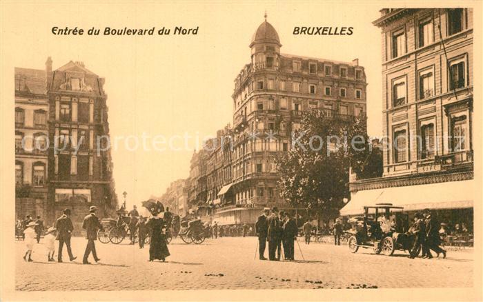 Bruxelles Bruessel Entree du Boulevard du Nord