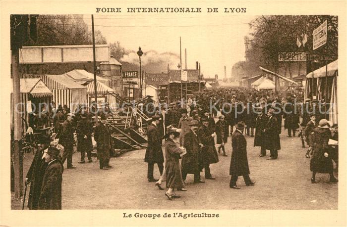 Lyon France Le Groupe de l'Agriculture