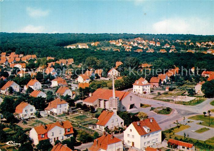 Crehange Vue generale aerienne