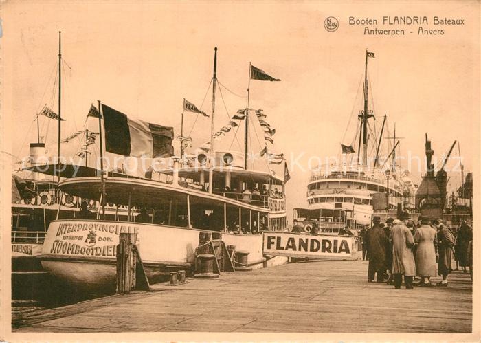 Anvers Antwerpen Booten Flandria