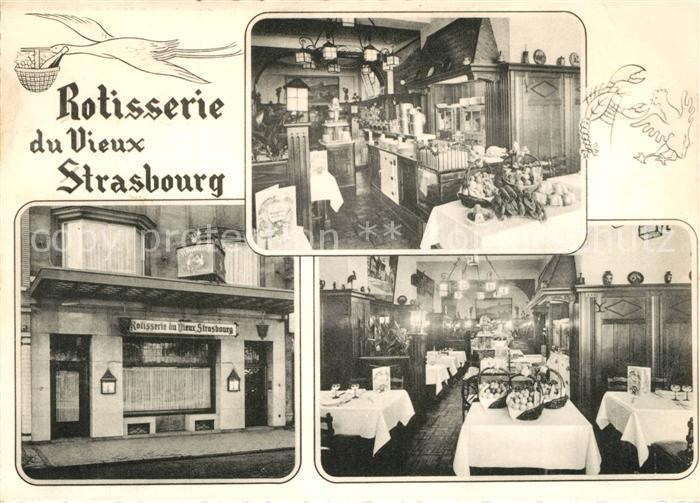 Bruxelles Bruessel Rotisserie du Vieux Strasbourg Details