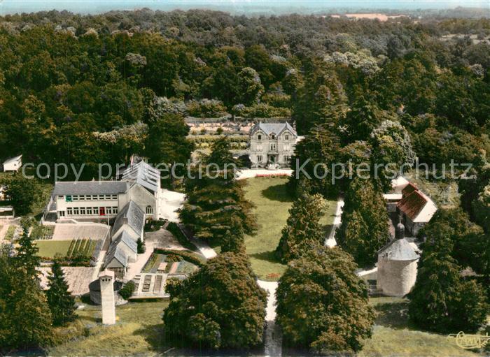Brette-les-Pins Ecole Menagere Vue aerienne