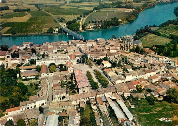 Branne Gironde Vue generale aerienne