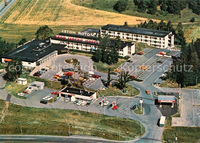Norrkoeping Esso Motor Hotel Fliegeraufnahme