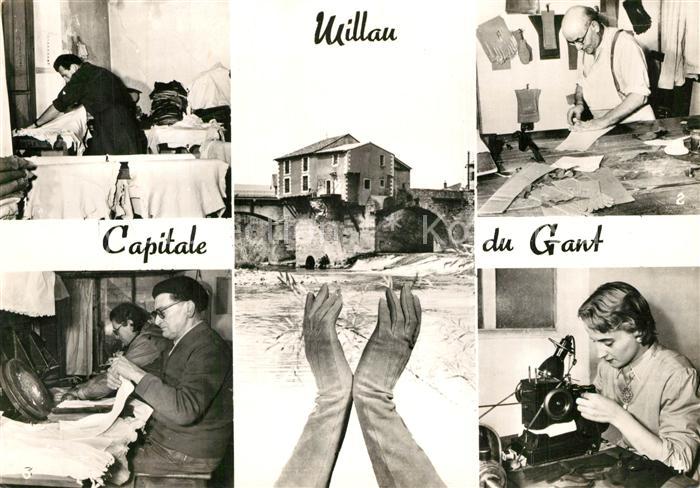 Millau Aveyron Fabrication du Gant Vue partielle