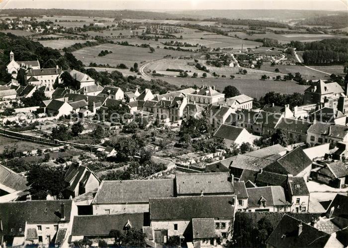 Montmirail Marne Rue de Chalons Vue aerienne