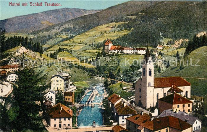 Matrei Brenner mit Schloss Trautson