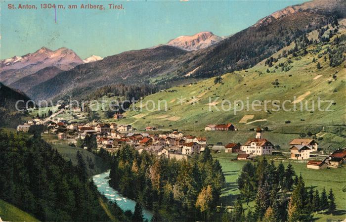 St Anton Arlberg Panorama
