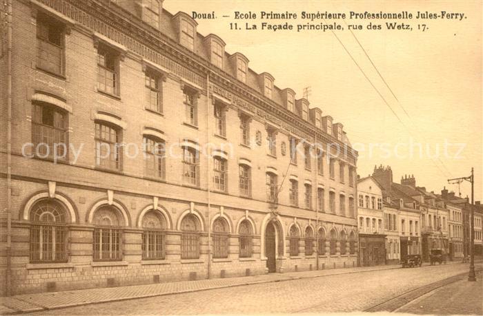 Douai 59 Ecole Primaire Superieure Professionnelle Jules Ferry