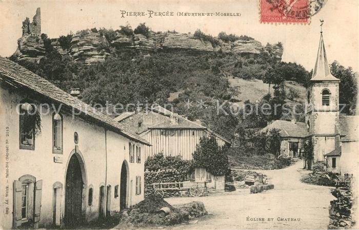 Pierre-Percee Eglise et Chateau