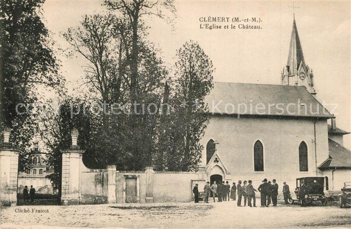 Clemery Eglise et le Chateau