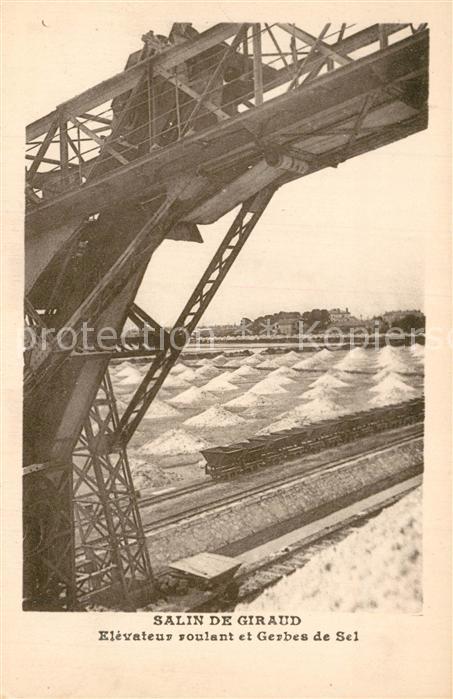 Salin-de-Giraud Elevateur roulant et Gerbes de Sel