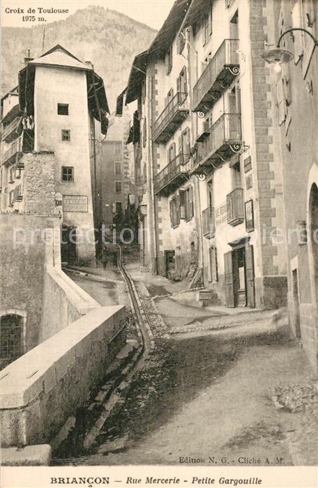 Briancon Rue Mercerie Petite Gargouille