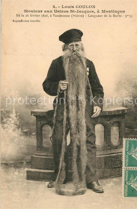 Montlucon Louis Coulon Longueur de la Barbe