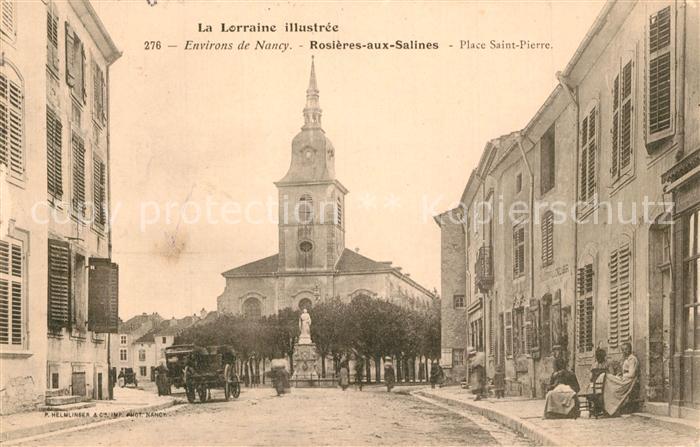 Rosieres-aux-Salines Place Saint Pierre