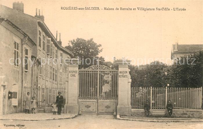 Rosieres-aux-Salines Maison de Retraite et Villegiature Ste Odile l'Entree