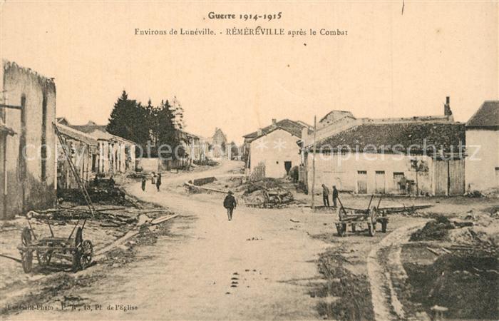 Remereville apres le Combat