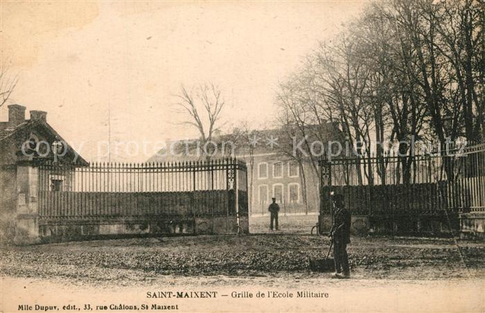 Saint-Maixent Sarthe Grille de l’Ecole Militaire