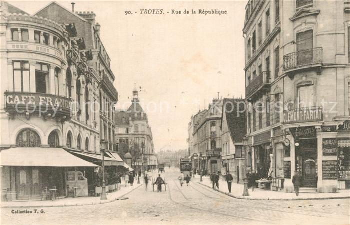 Troyes Aube Rue de la Republique