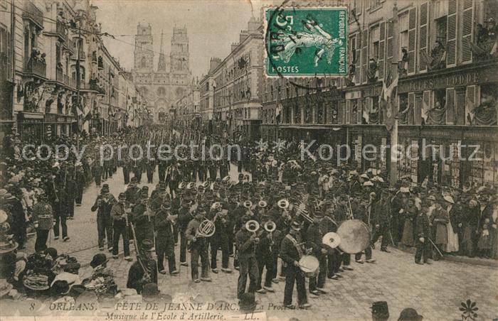 Orleans Loiret Fete de Jeanne d’Arc Musique de l’Ecole d Artillerie