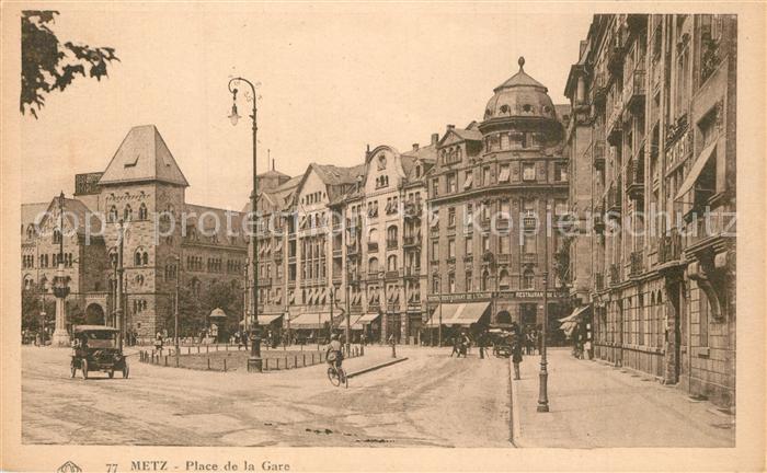 Metz  57 Moselle Place de la Gare