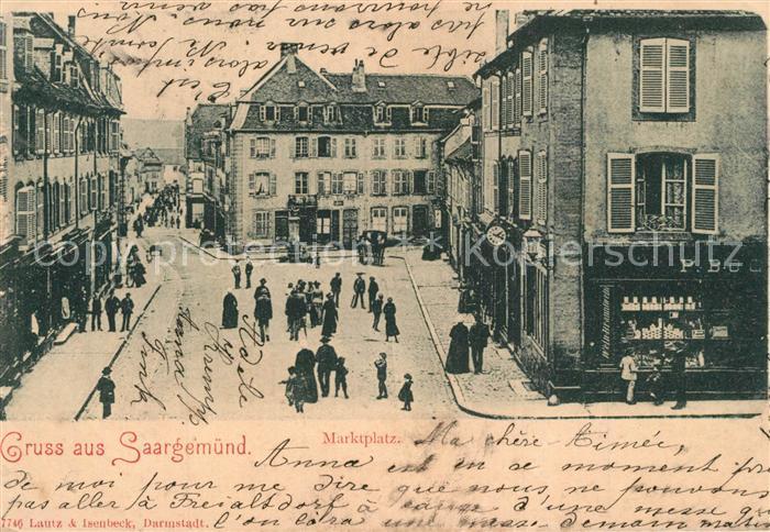 Saargemuend Marktplatz