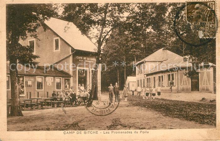 Bitche Moselle Camp de Bitche Les Promenades du Poilu