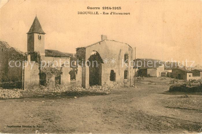 Drouville WK1 Rue d Haraucourt