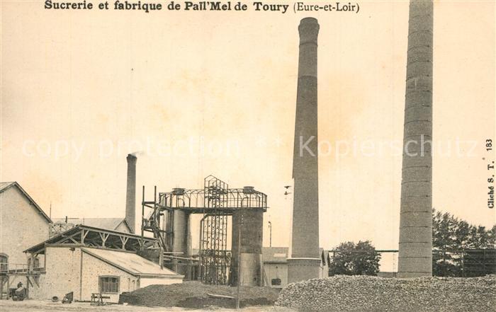 Toury Sucrerie et fabrique de Pail Mel