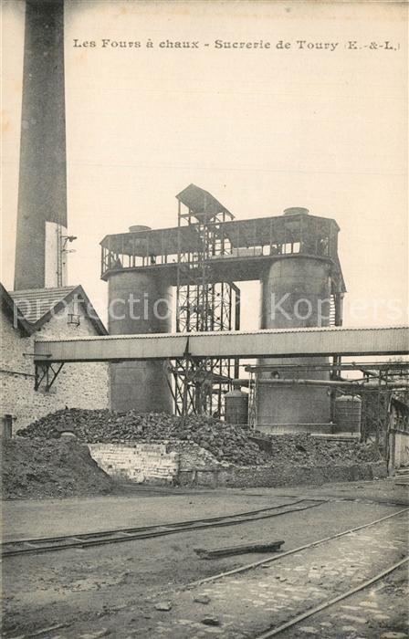 Toury Sucrerie et fabrique de Pail Mel Les Fours a chaux