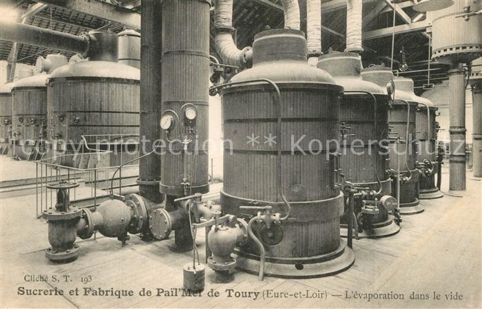 Toury Sucrerie et fabrique de Pail Mel Evapor