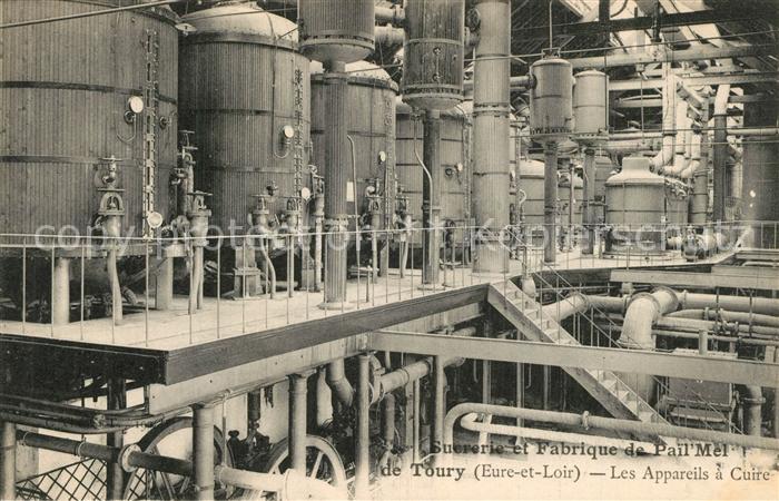 Toury Sucrerie et fabrique de Pail Mel Les Appareils a Cuire
