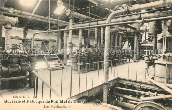 Toury Sucrerie et fabrique de Pail Mel Les Rechauffeurs