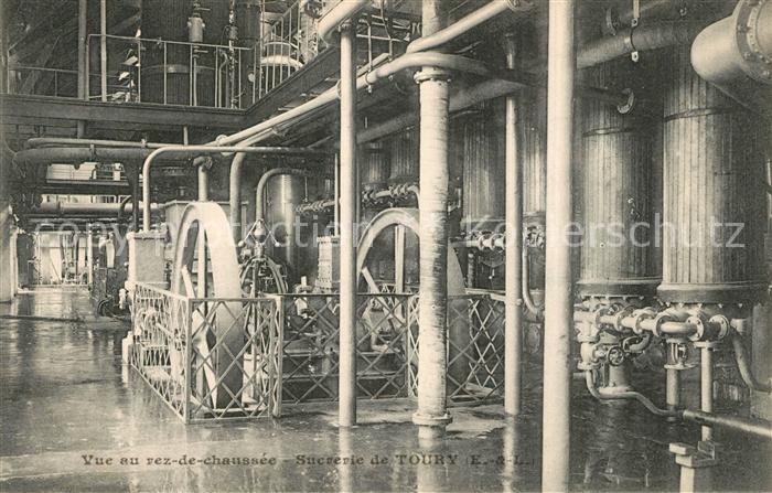 Toury Sucrerie et fabrique de Pail Mel Vue au rez de chaussee