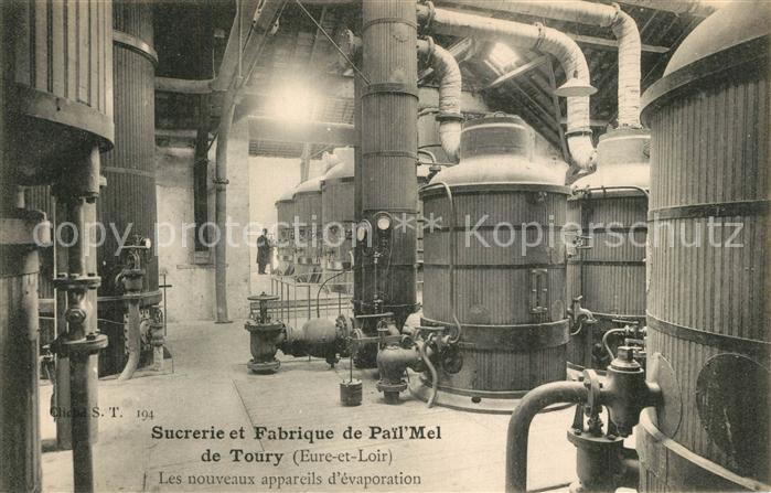 Toury Sucrerie et fabrique de Pail Mel Les nouveaux appareils d evaporation