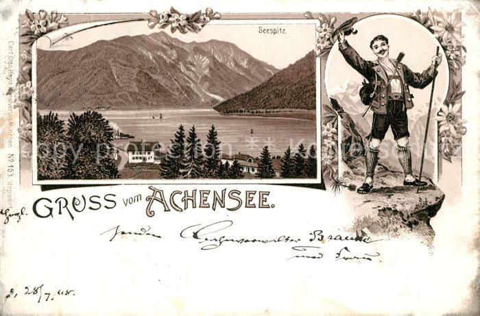 Achensee Panorama mit Seespitz