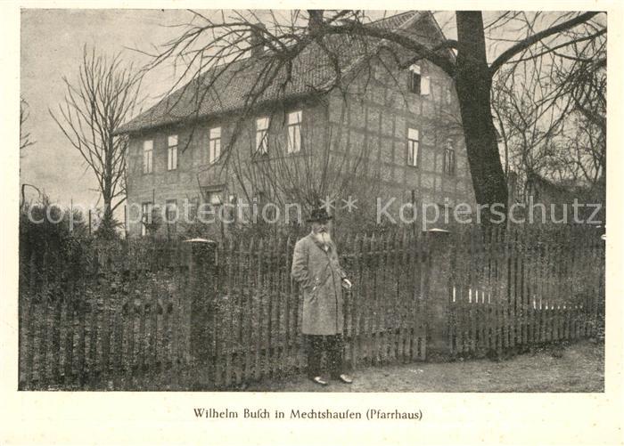 Mechtshausen Wilhelm Busch in Mechtshausen Pfarrhaus