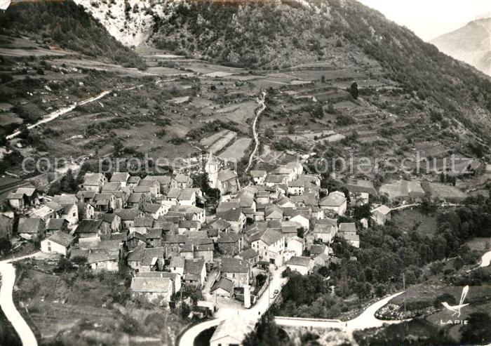Mijanes Vue d’ensemble aerienne