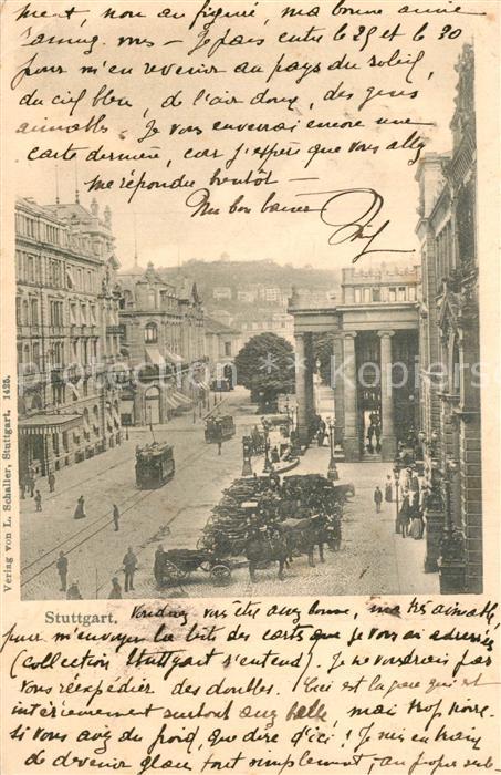 Stuttgart Strassenpartie