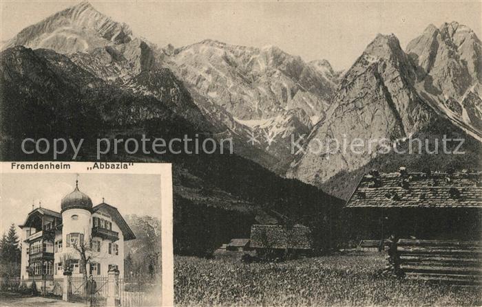 Garmisch-Partenkirchen Fremdenheim Abbazia Panorama