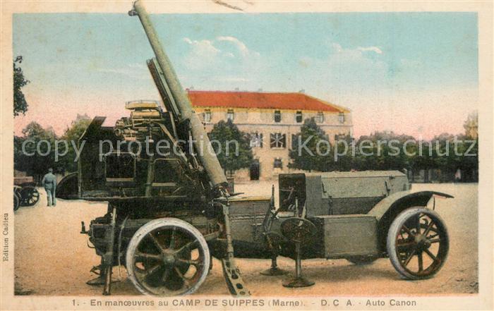 Camp de Suippes En manoeuvre