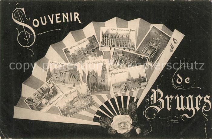 Bruges BRUGGE Belgie Vue partielle