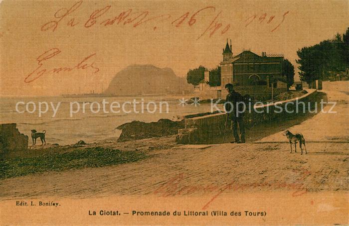 La Ciotat Promenade du Littoral Villa des Tours