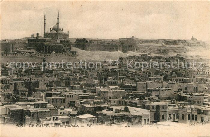 Le Caire Aegypten Vue generale