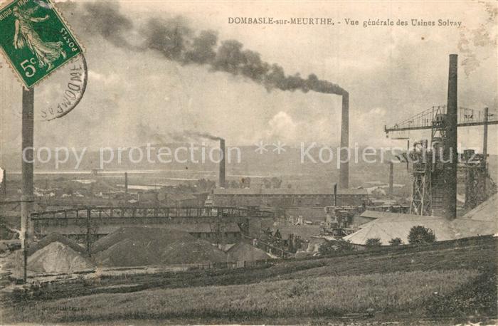 Dombasle-sur-Meurthe Vue generale des Usines Solvay