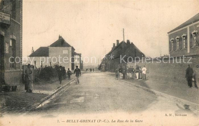 Grenay Pas-de-Calais La Rue de la Gare