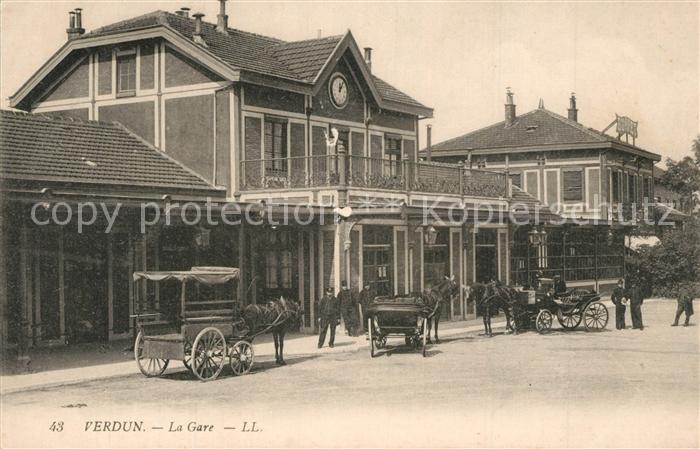 Verdun Meuse La Gare