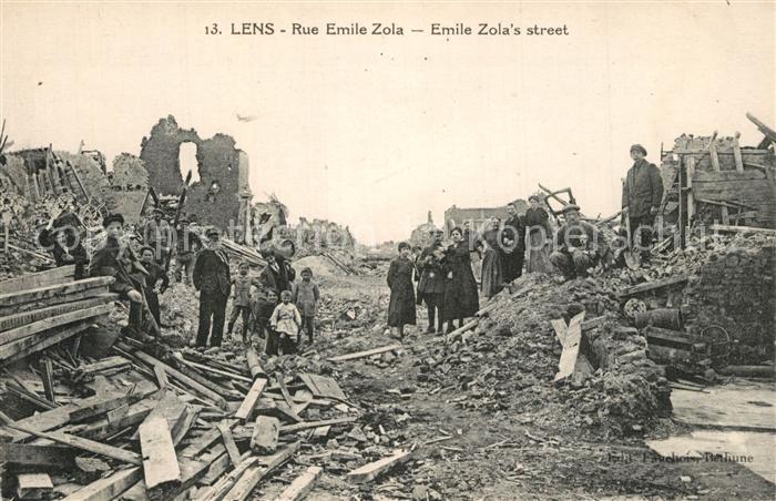 Lens Hainaut Rue Emile Zola