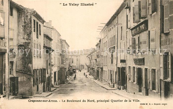 Craponne-sur-Arzon Le Boulevard du Nord principal Quartier